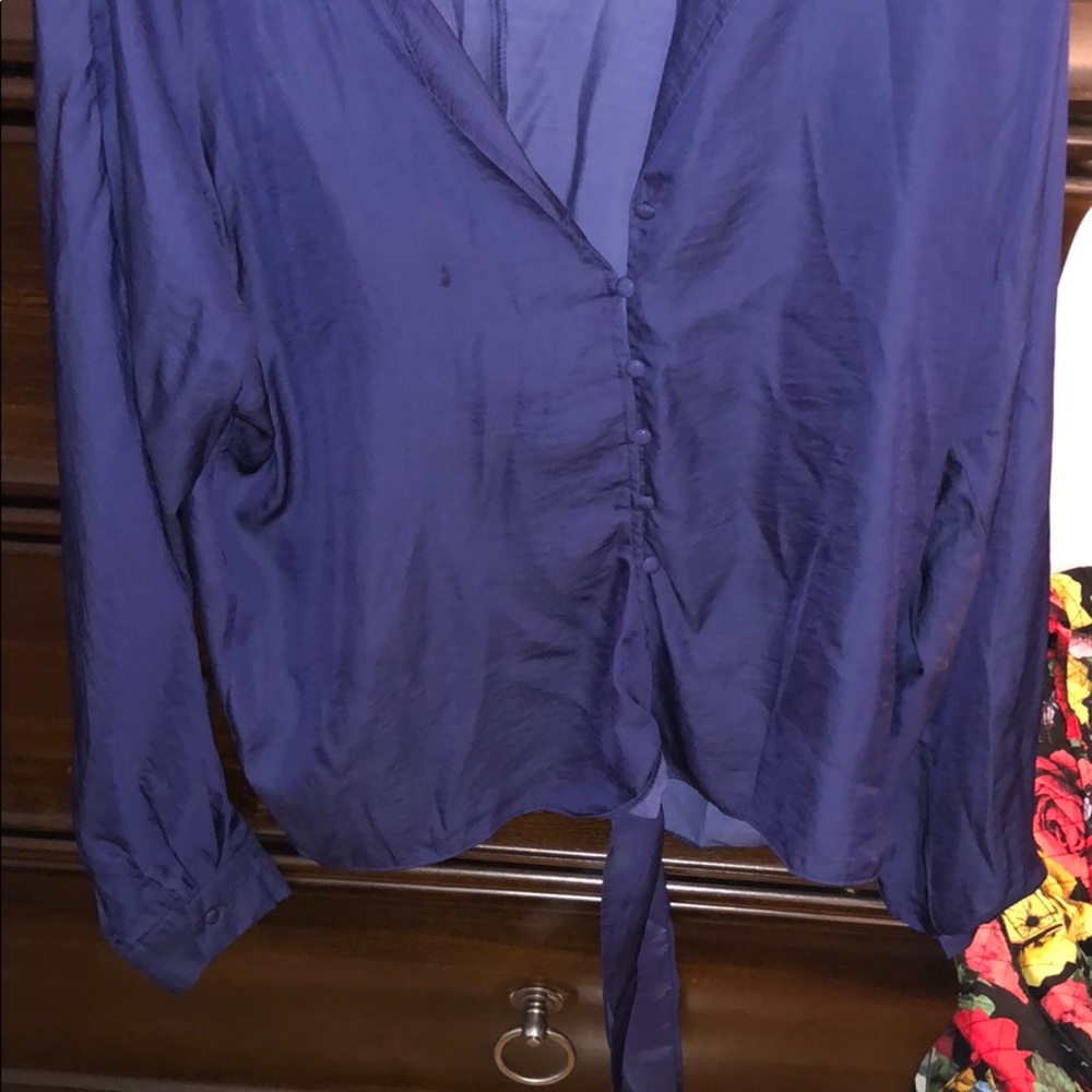 Navy Blouse - image 2